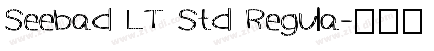 Seebad LT Std Regula字体转换